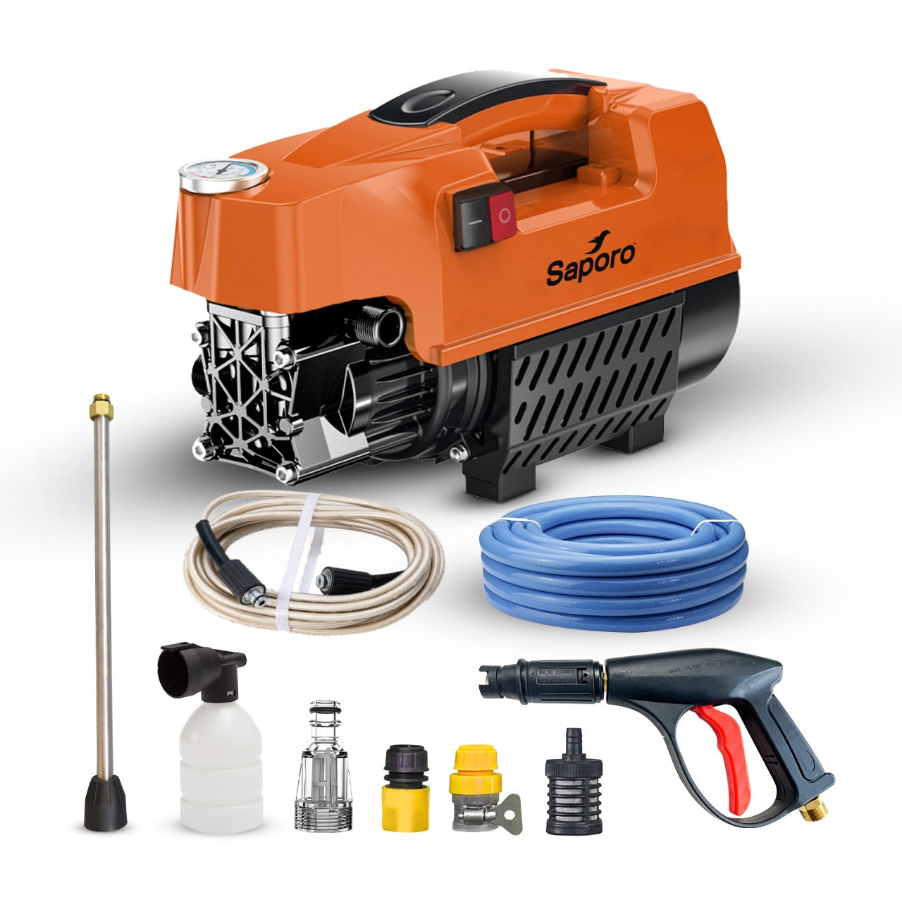 Quickjet High Pressure Car Washer with 1800 Watts Motor