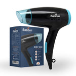SHD 1202 Foldable Hair Dryer - 1200 Watts with 2 Heat & Speed Settings