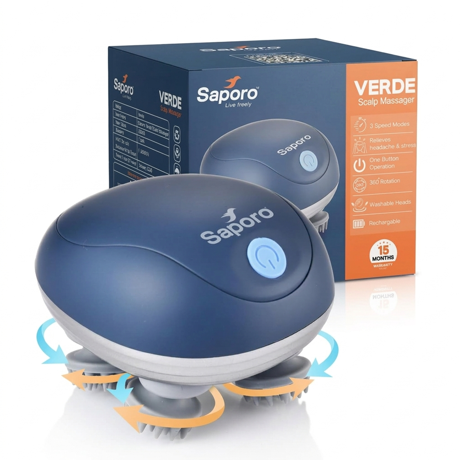 Verde Scalp Massager