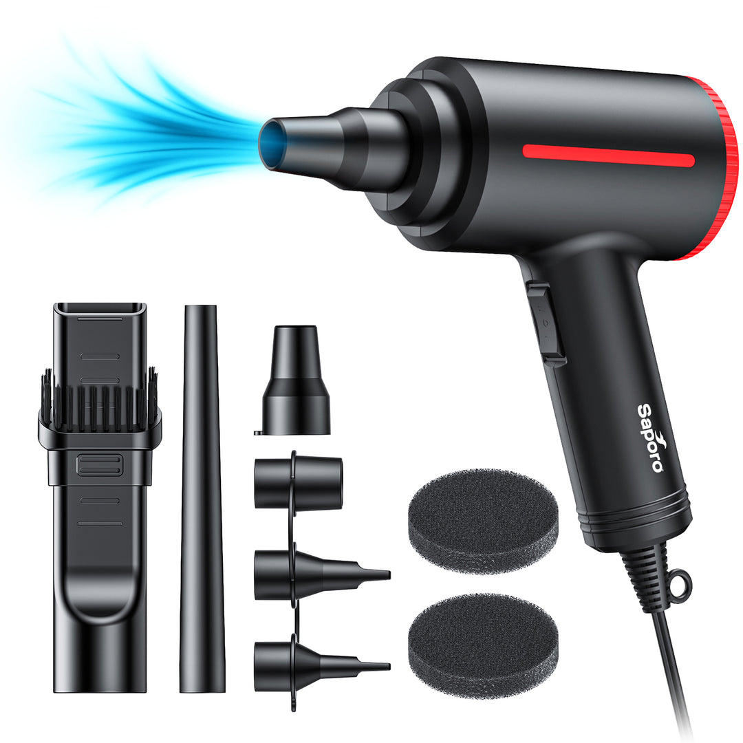 Turbo Compressed Air Duster for Cleaning Dust